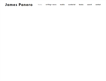 Tablet Screenshot of jamespanero.com